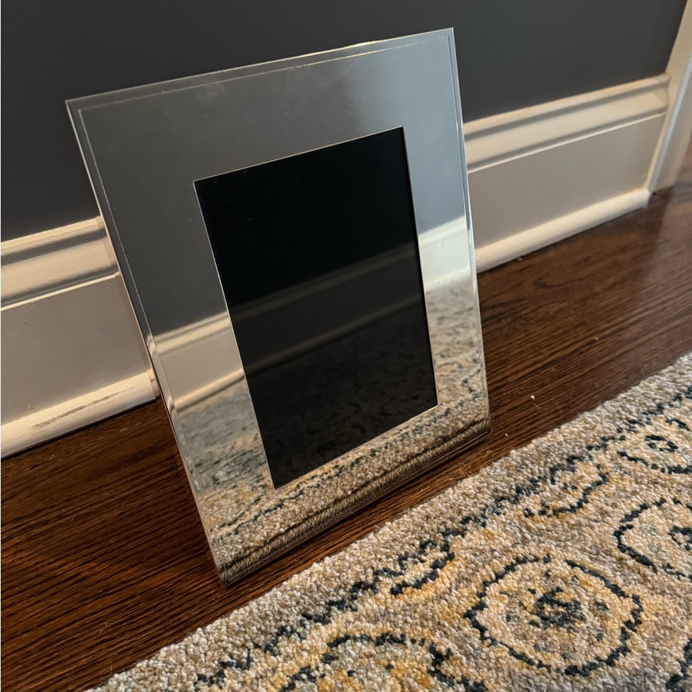 Kate Spade Silver Picture Frame Elegant Accent